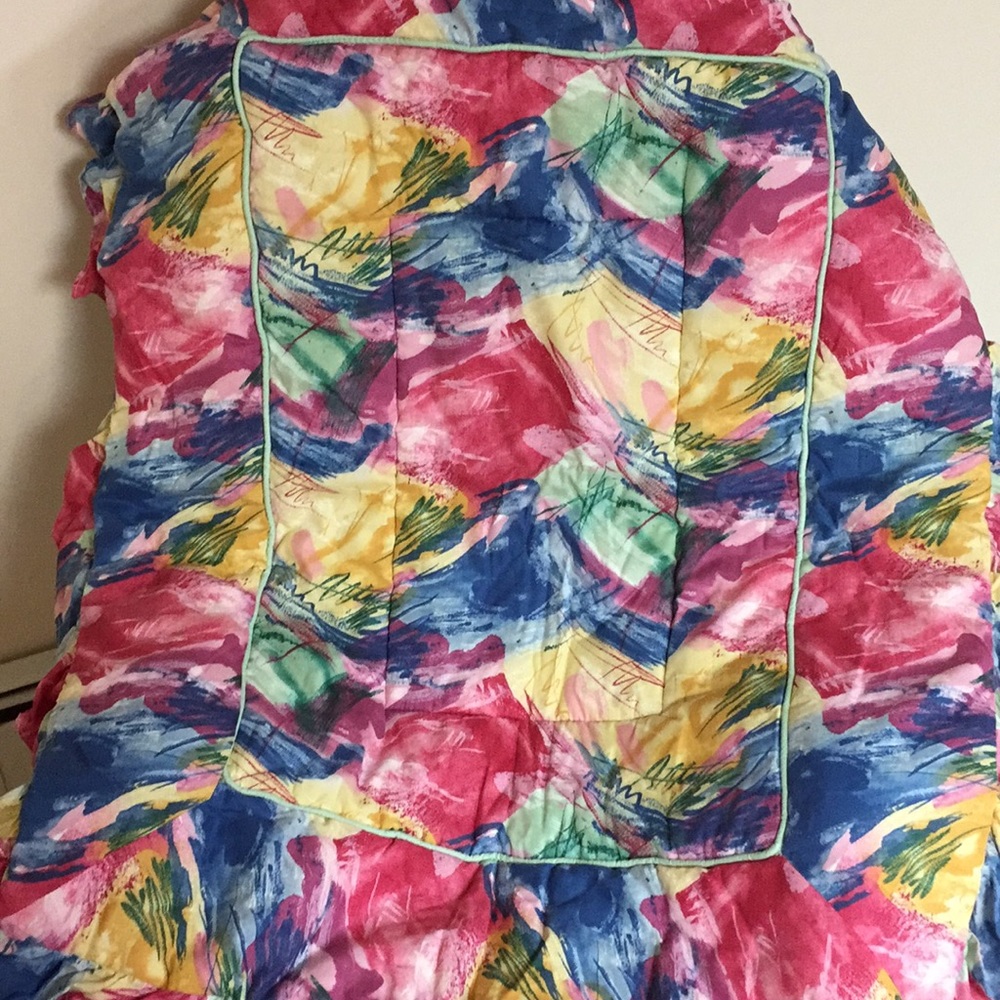 Primary colors baby quilt